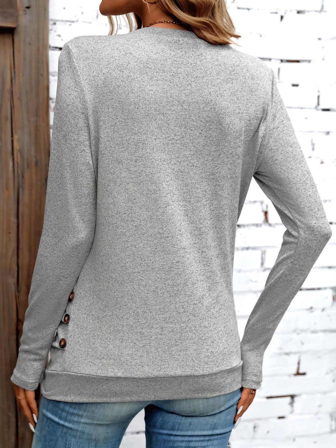 Kelly™ - Trendiges Langärmeliges Top