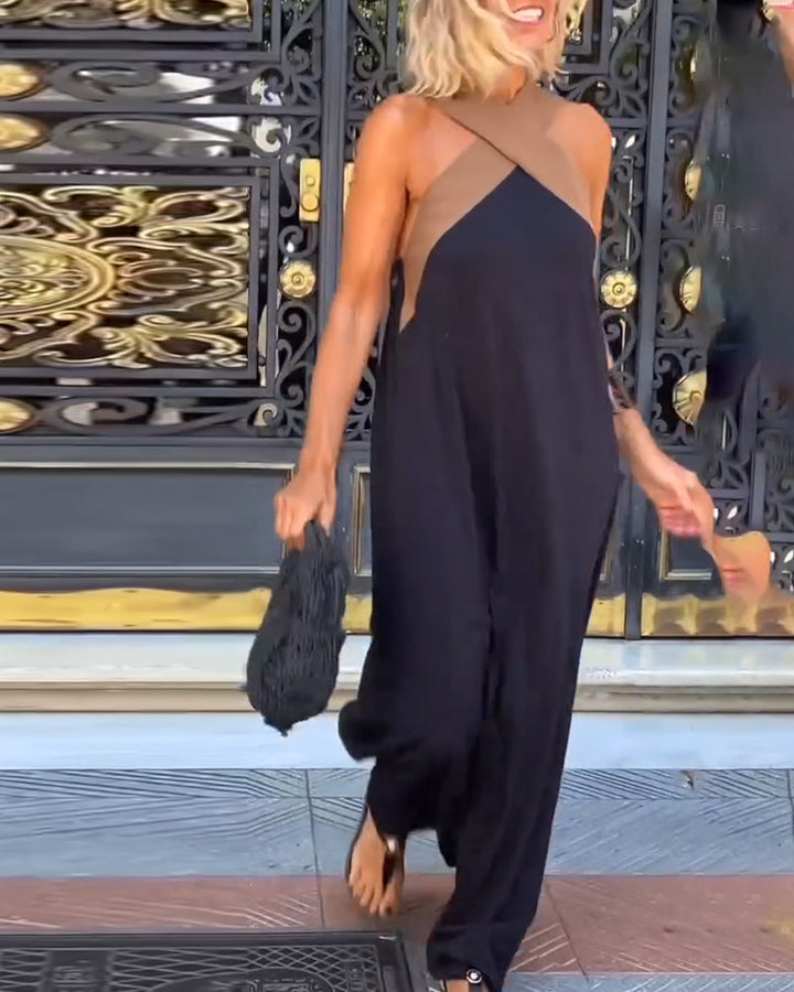 Olive™ - Kleid mit Kreuzhals