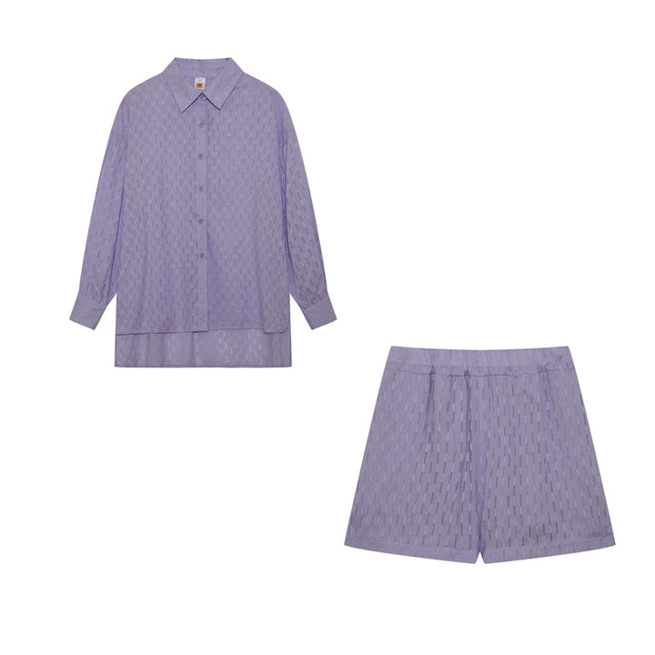 Maud | Schickes Shirt & Shorts Set