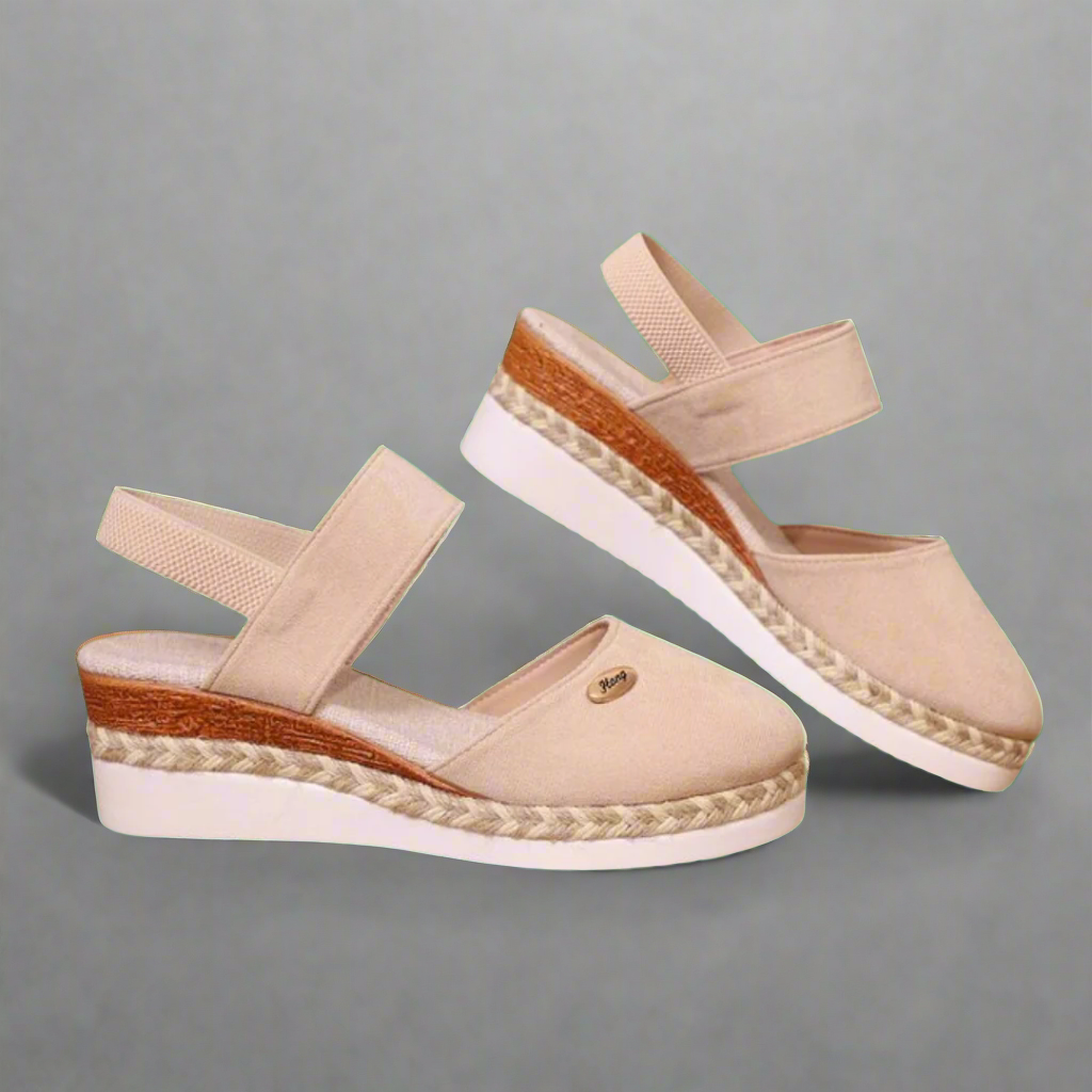 Gitta | Plus-Size Wedge Sandalen – Bequem und Vielseitig