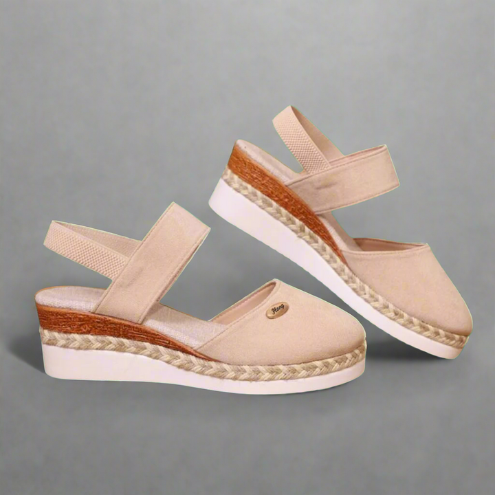 Gitta | Plus-Size Wedge Sandalen – Bequem und Vielseitig