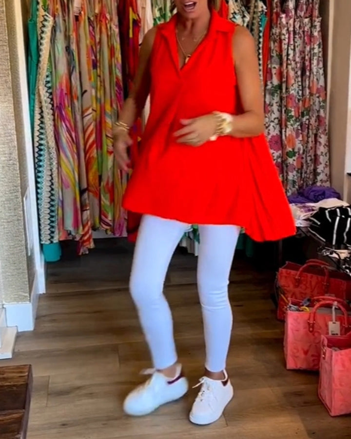 Alana™ - Zeitloses Rüschenloses Top