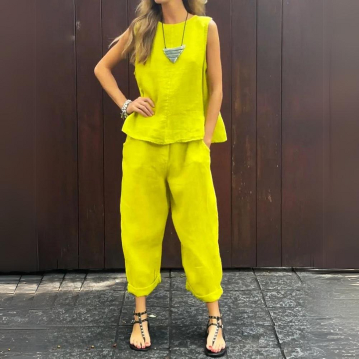 Janice™ – Stilvolles Baumwoll-Sommer-Set