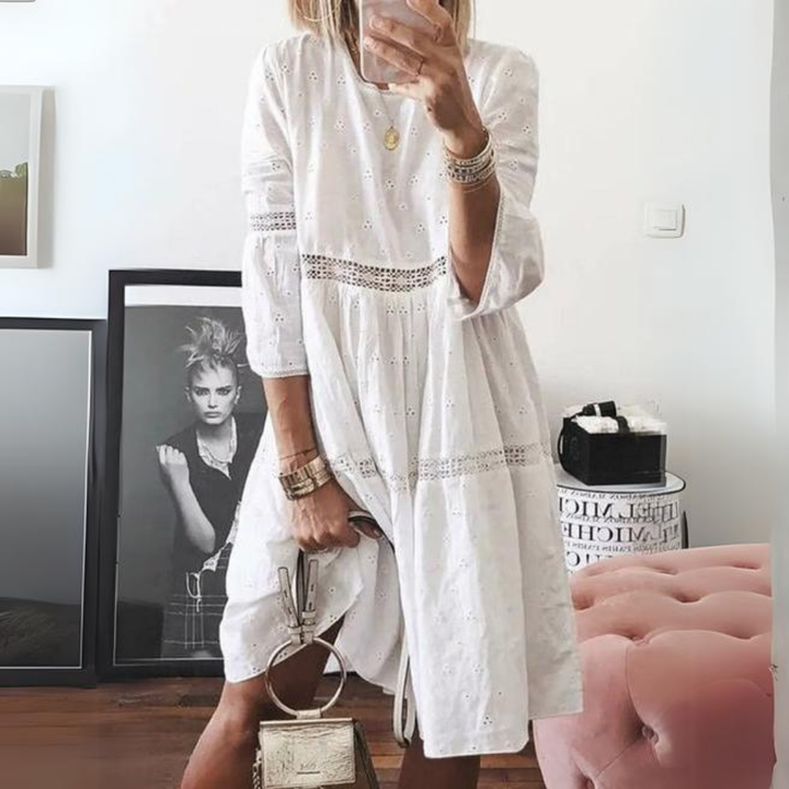 Isabella™ | Elegantes Besticktes Kleid