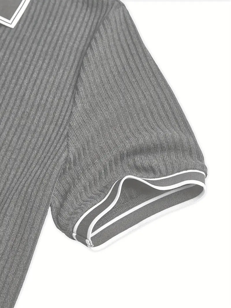 Emilio™ - Herren maßgeschneiderte gerippte Polo