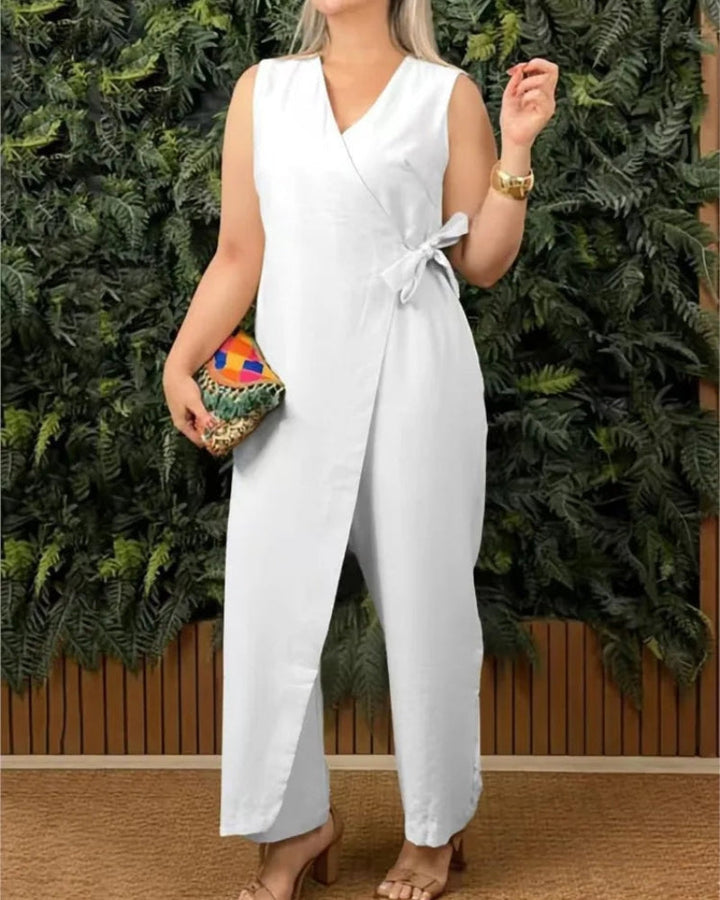 Teresa™ - Vielseitiger Jumpsuit mit Bindegürtel