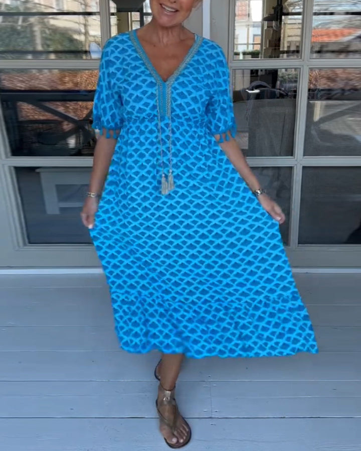 Tina™ - Bedrucktes Freizeitkleid