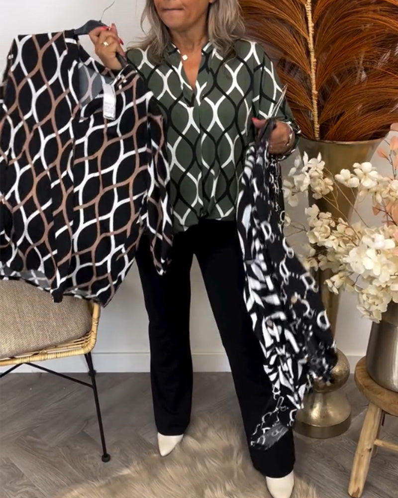 Janny™ - Legere Langarmbluse