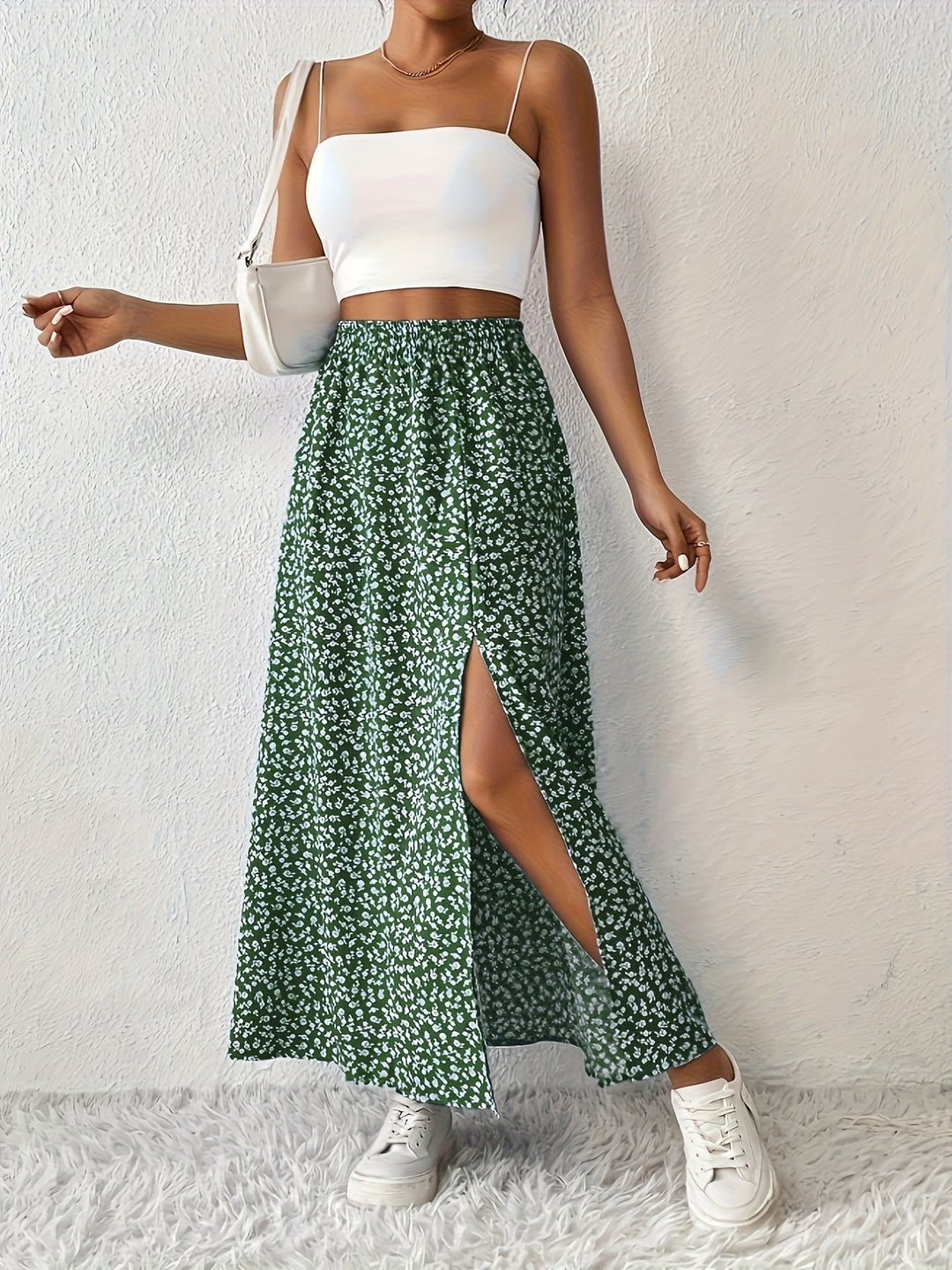 Paige™ - Floral Print Maxi Rock