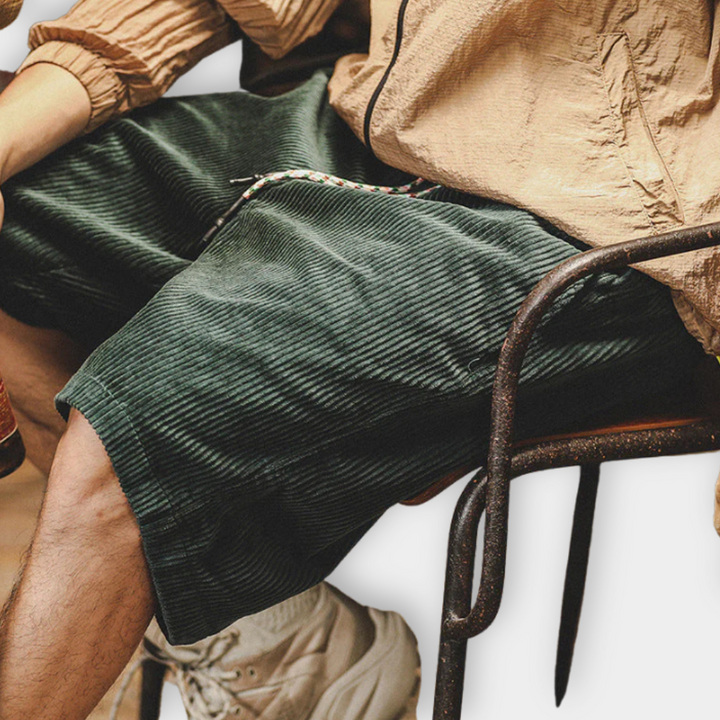 Marc - Ribbed Velvet Shorts