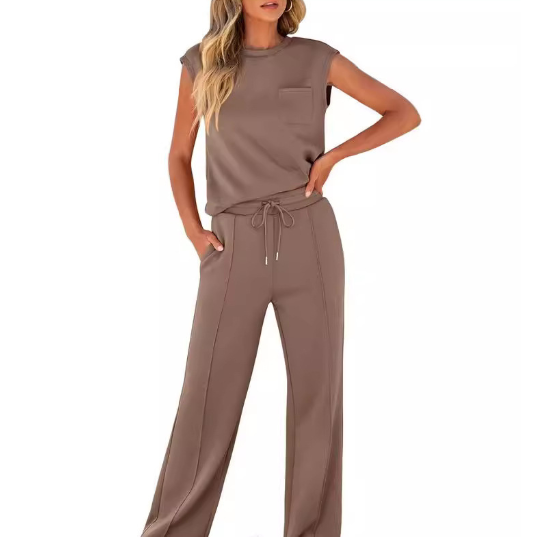 Kai™ - Lässiges Soft Lounge Co-Ord