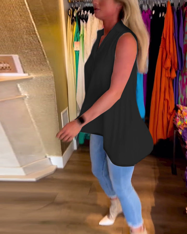 Alana™ - Zeitloses Rüschenloses Top