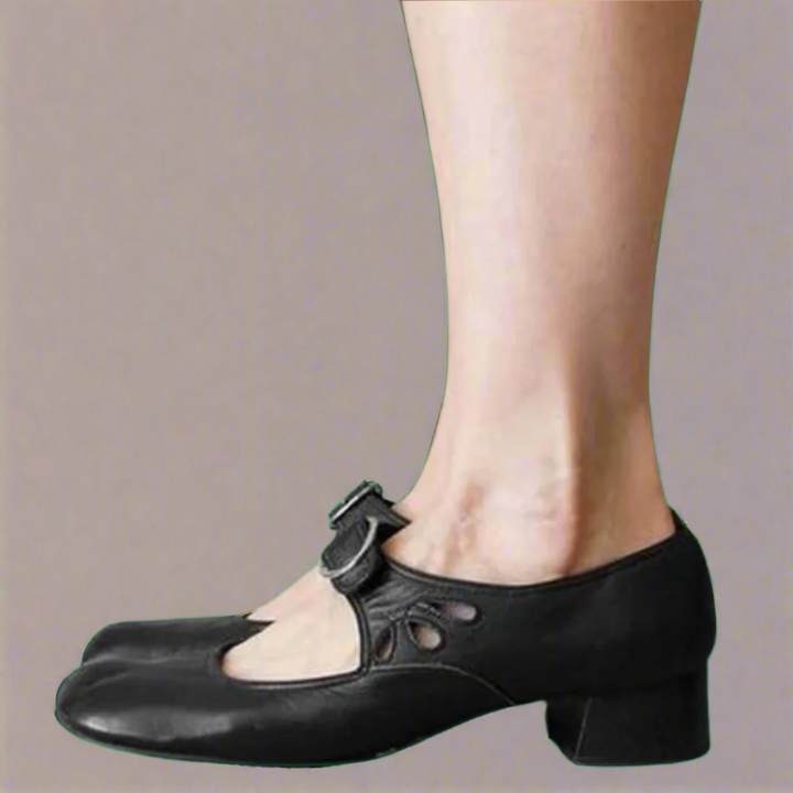 Denisa | Bequeme Wedge-Sohle Orthopädische Ledersandalen