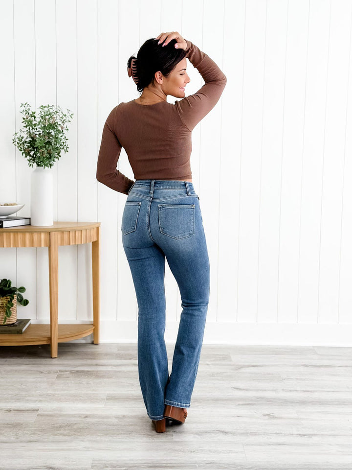 Jeanie™ - Die Heilige Gral Bootcut Jeans