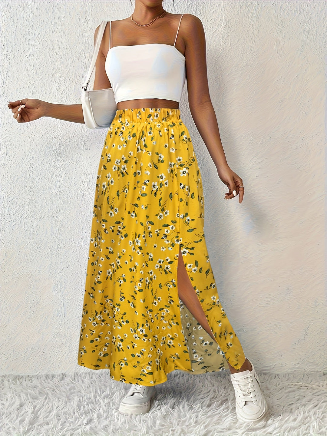 Paige™ - Floral Print Maxi Rock