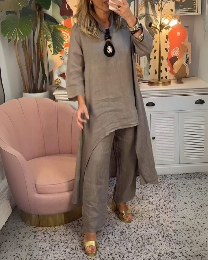 Marila™ - Baumwolle Zweiteiliges Set