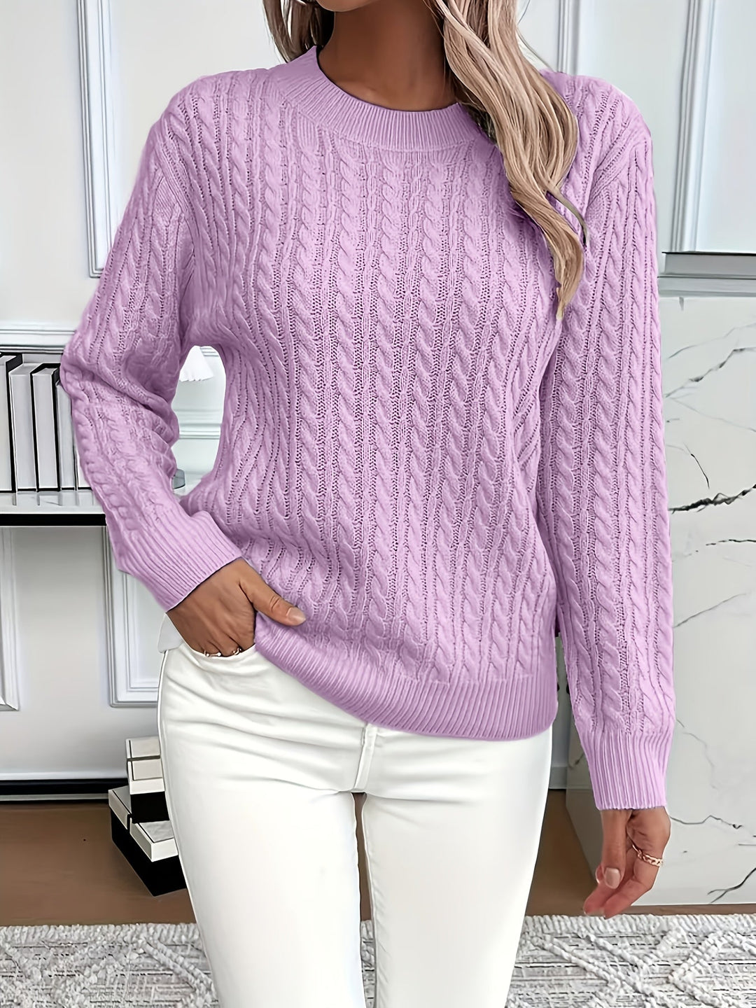 Nadia™ - Lässiger Strickpullover