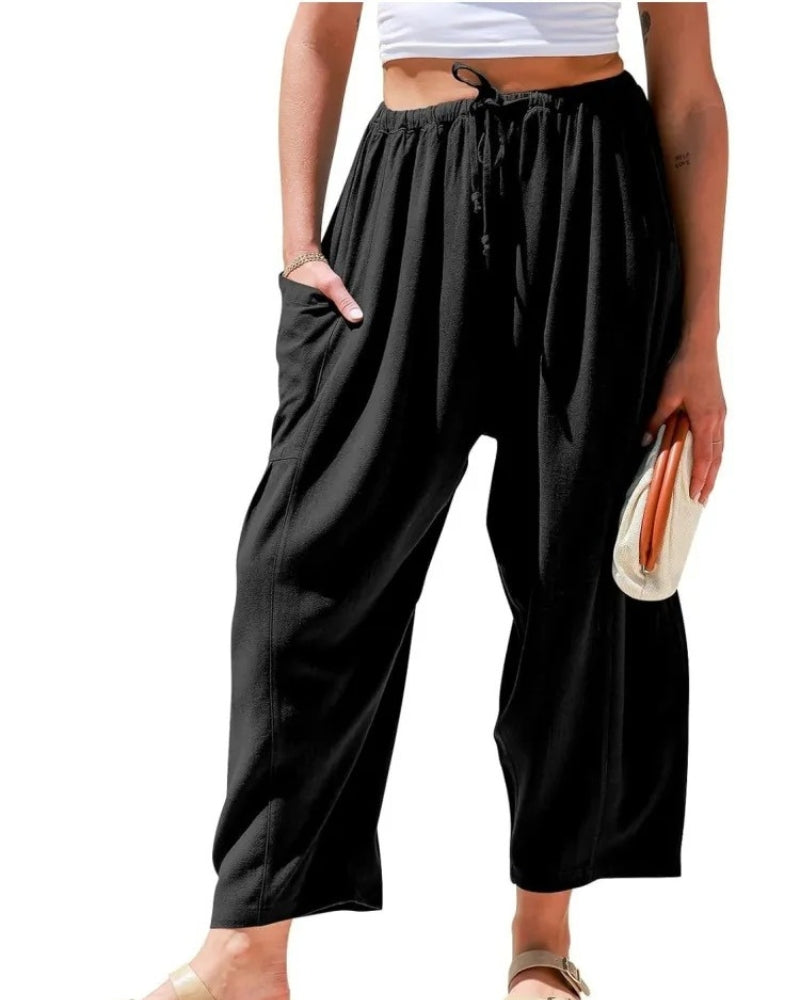 Sabrina™ - Weite Leinenhose