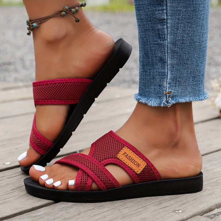 Gaia™ - Atmungsaktive Mesh-Slidesandalen