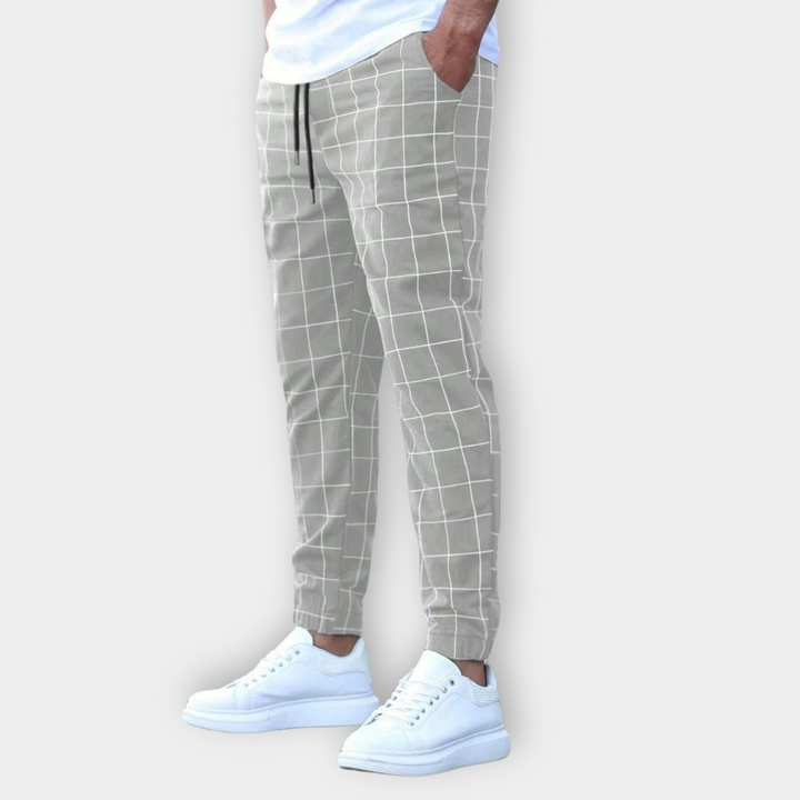 Conrad - Checked Jogger Pants