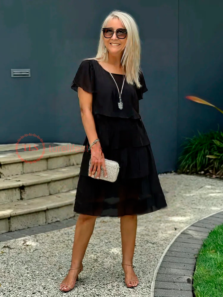 Paige™ - Lockeres Chiffonkleid