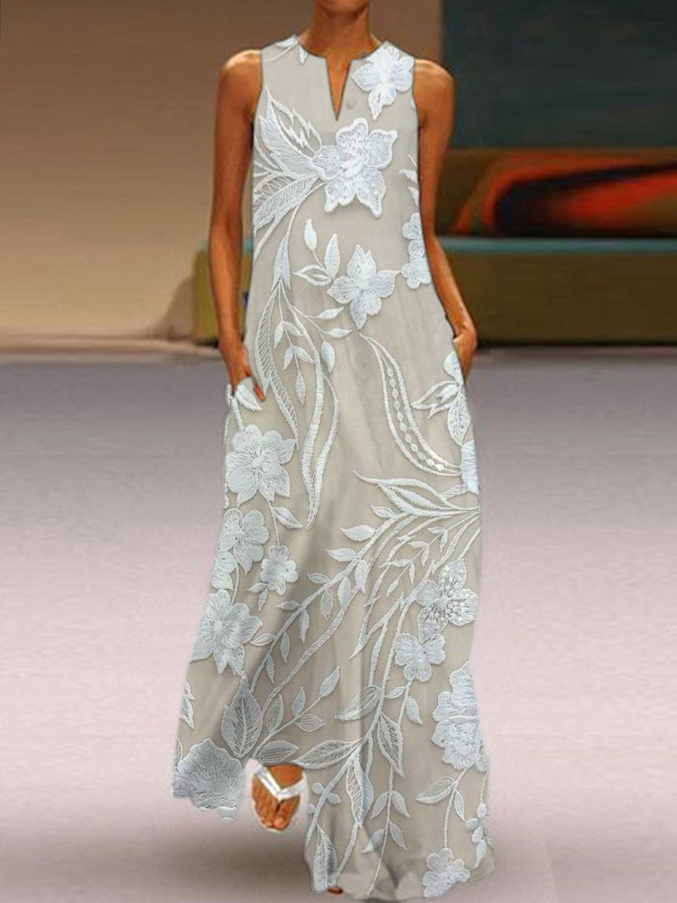 Meliora™ - Luxuriöses Bedrucktes Kleid