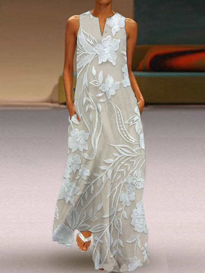 Meliora™ - Luxuriöses Bedrucktes Kleid