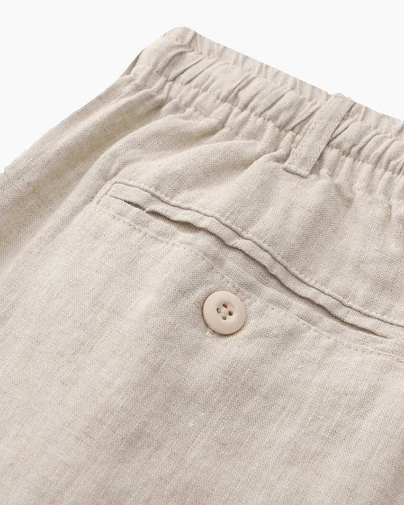 Lorenzo - Leinen Sommer Shorts