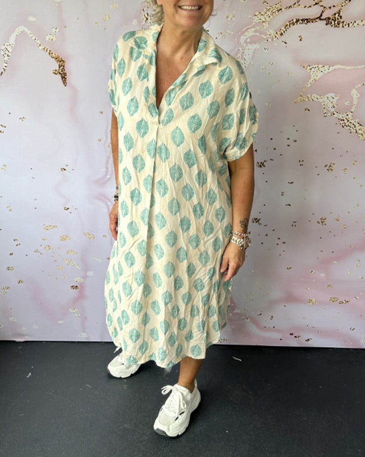 Liora™ - Damen Frühlingskleid mit Revers