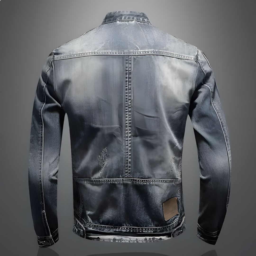 Matteo™ - Retro Denim Jacke