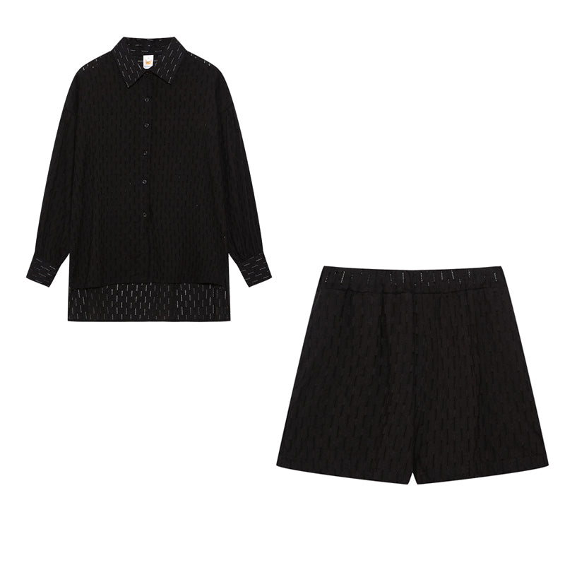 Elizabeth™ - Luftiges Shirt- und Shorts-Set