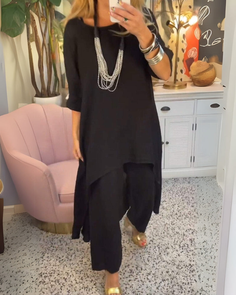 Marila™ - Baumwolle Zweiteiliges Set