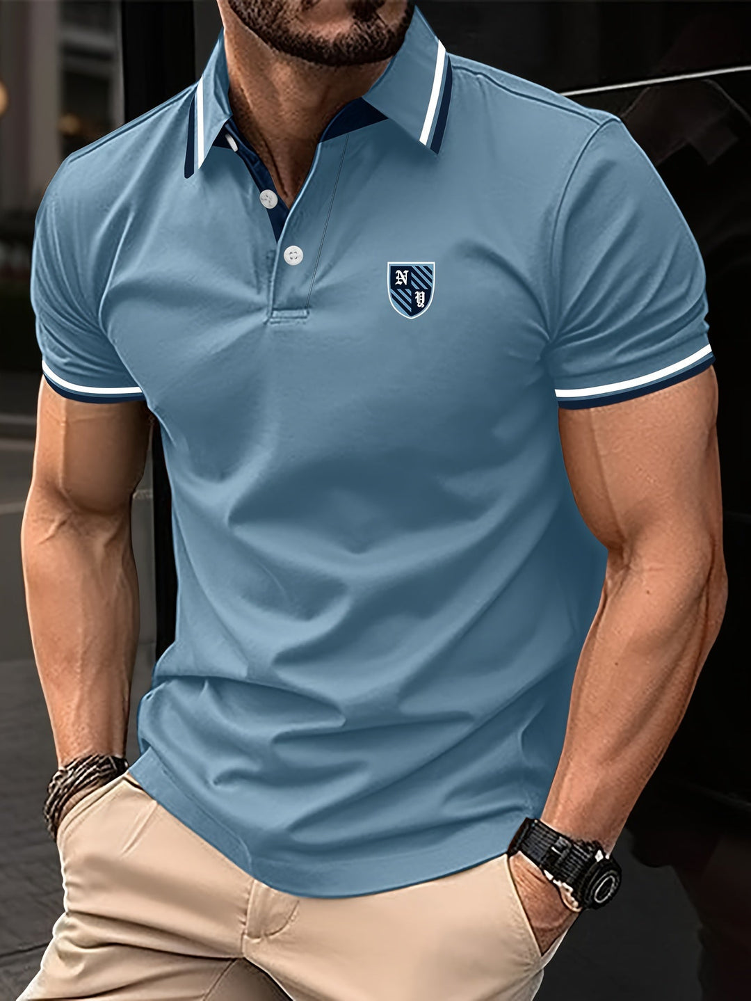 Elliot™ - Herren Freizeit-Polohemd