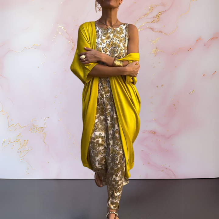 Melanie™ - Elegantes Kleid mit Cardigan