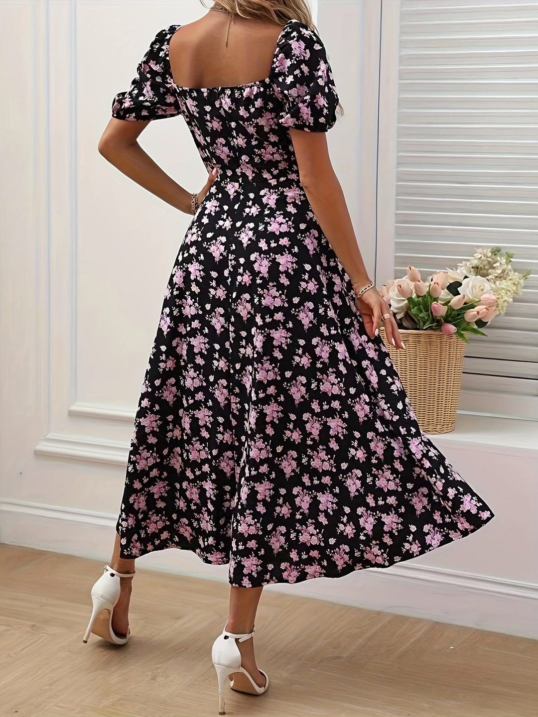 Mirella™ | Feminin floral Kleid