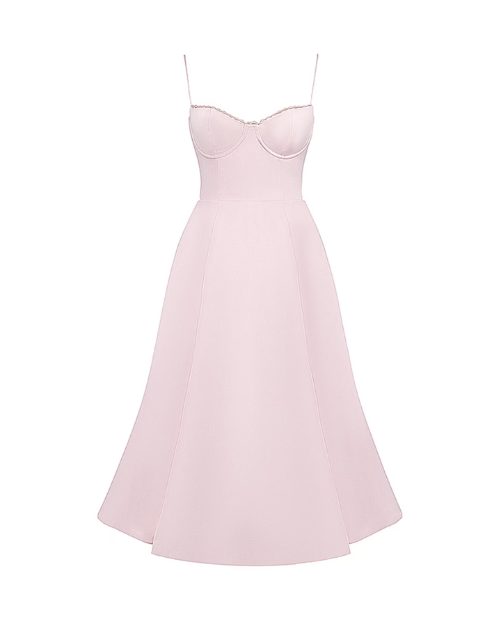 Ophira™ - Elegantes Korsett-Midi-Kleid