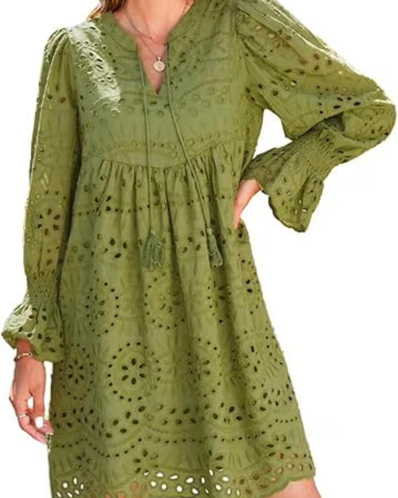 Aimee™ - Lässiges Spitzenkleid