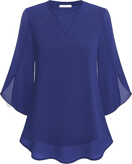 Annelyn | Luxe Geschichtete Bluse