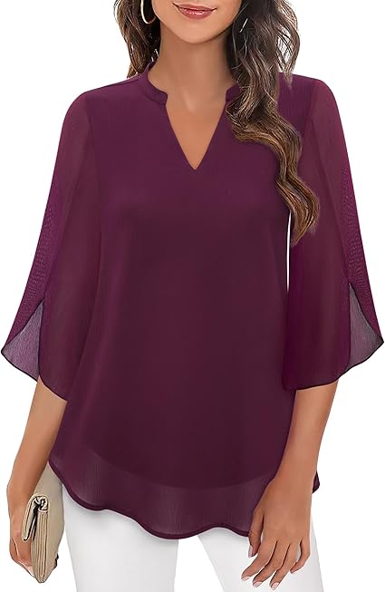 Annelyn | Luxe Geschichtete Bluse
