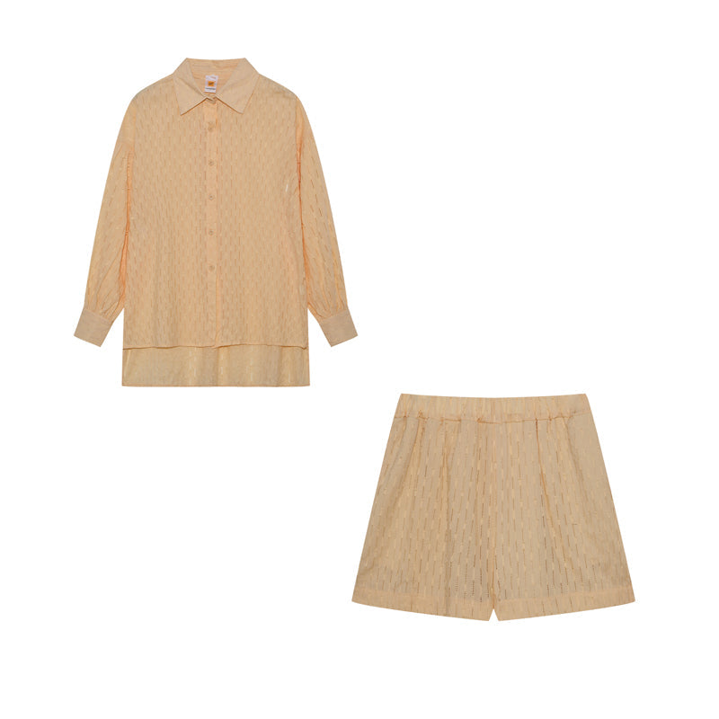Elizabeth™ - Luftiges Shirt- und Shorts-Set