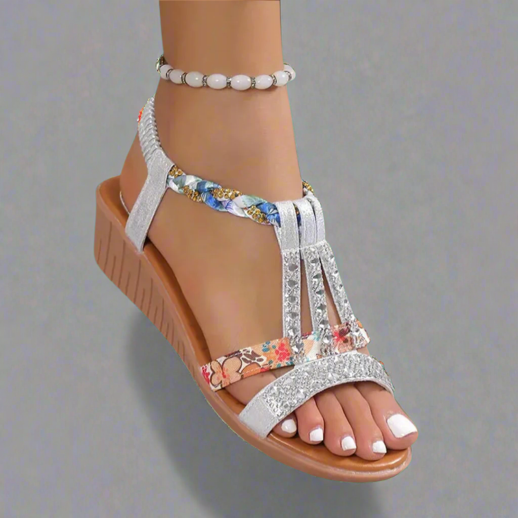 Bernatrudis | Elegante Boho-Sandalen für den Sommer