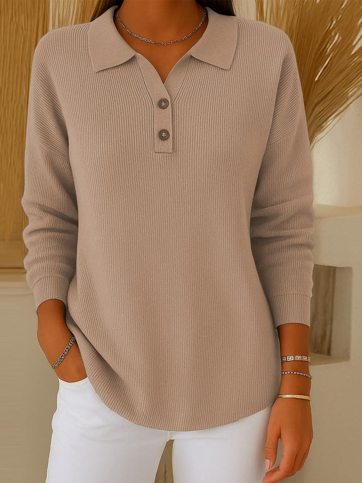 Frances™ - Damen Pullover in einfarbig
