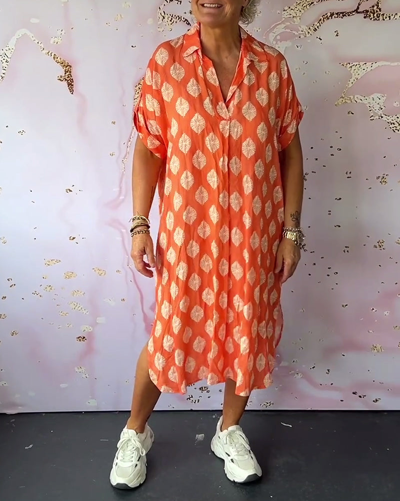 Liora™ - Damen Frühlingskleid mit Revers