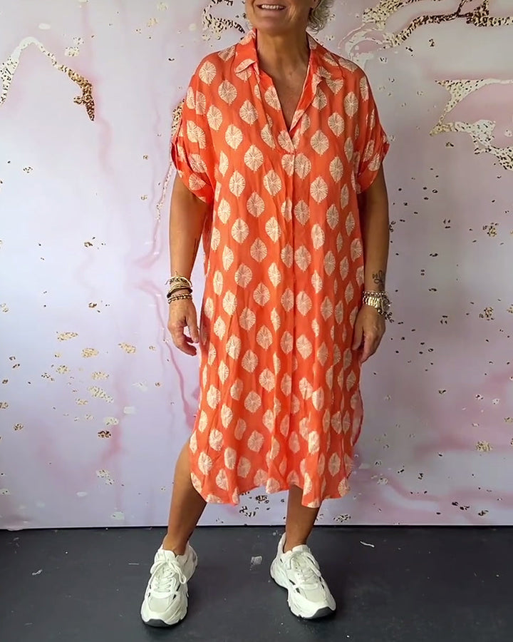 Liora™ - Damen Frühlingskleid mit Revers