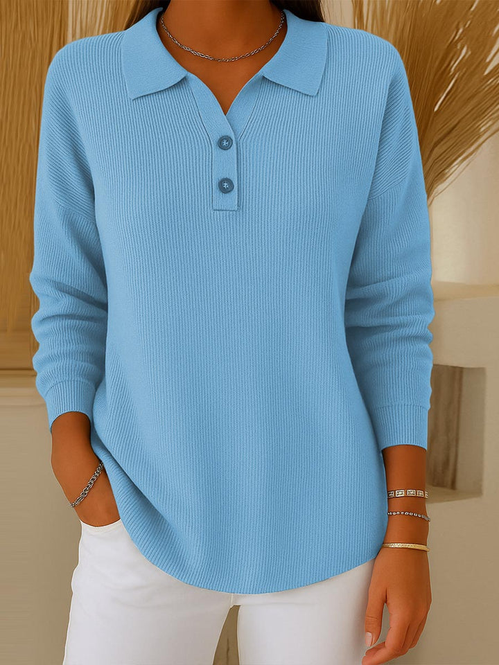 Frances™ - Damen Pullover in einfarbig