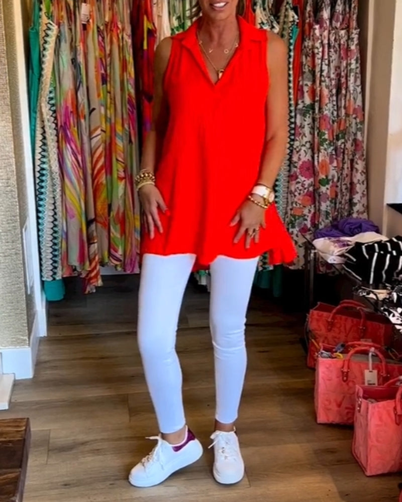 Alana™ - Zeitloses Rüschenloses Top