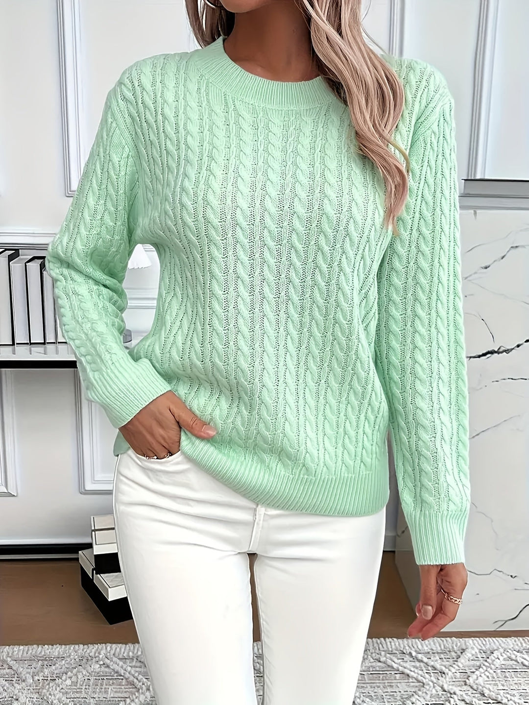 Nadia™ - Lässiger Strickpullover