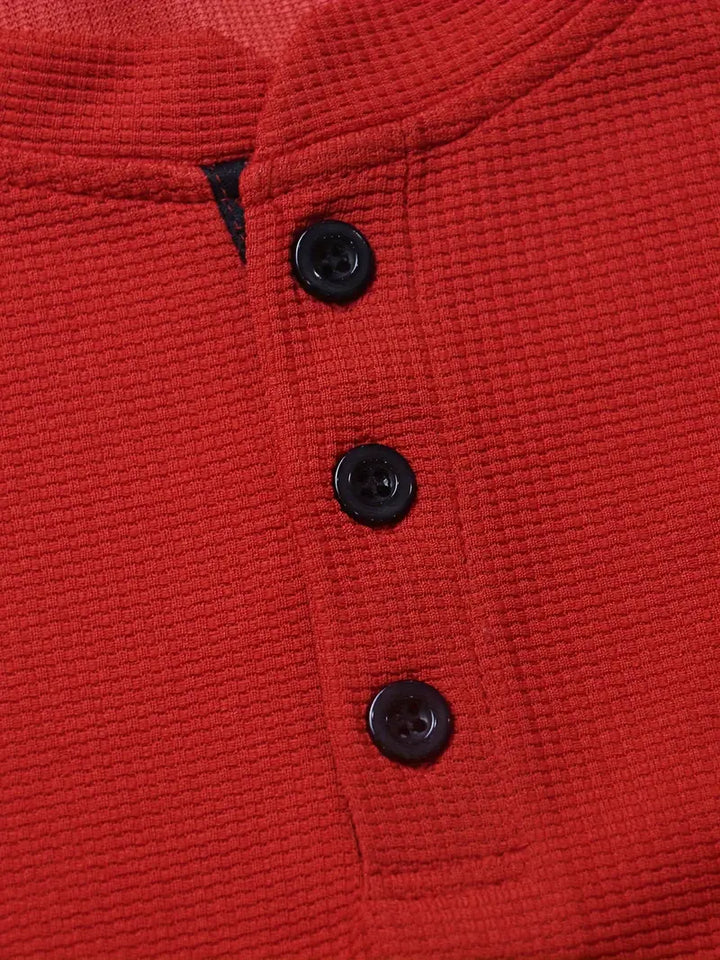 Chad™ - Herren Henley-Shirt