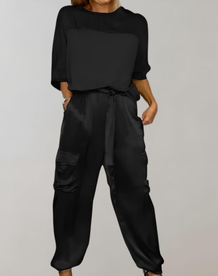 Finley™ - Seidiges Cargo Lounge Set