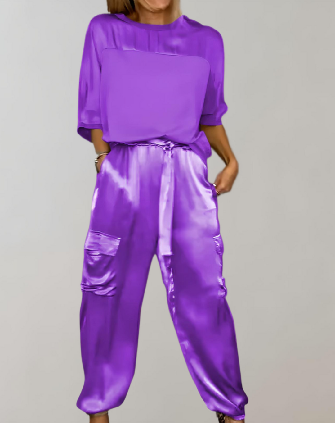 Finley™ - Seidiges Cargo Lounge Set